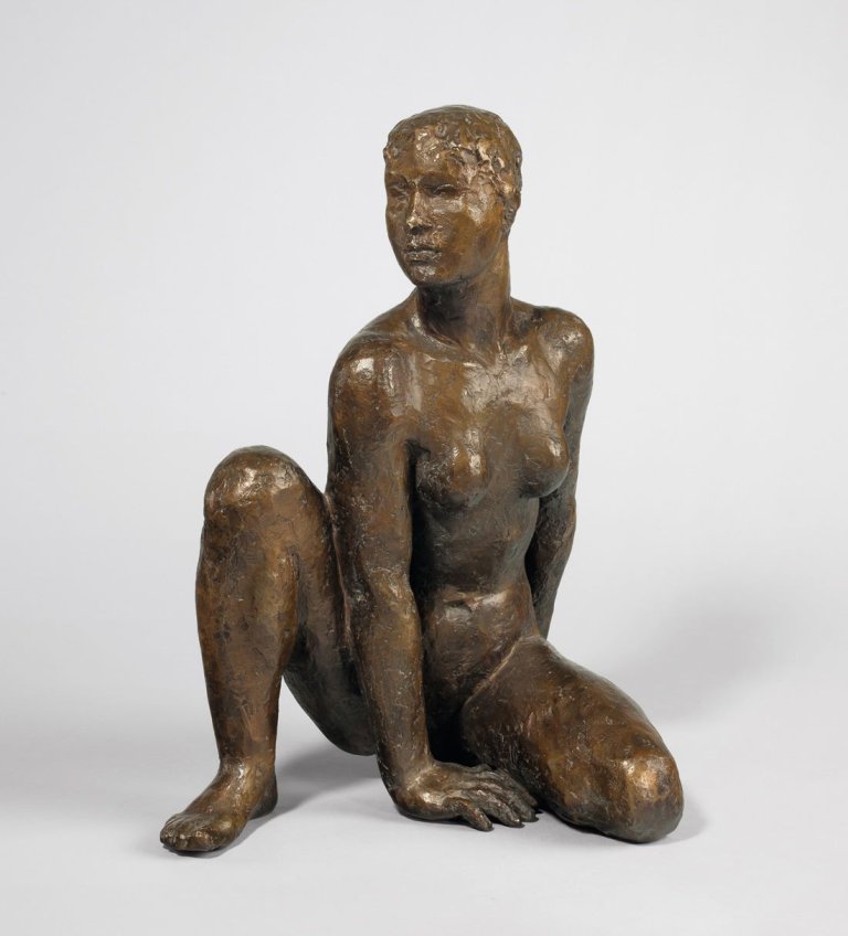 This picture shows the following artwork: Georg Kolbe. „Hockende“. 1931.