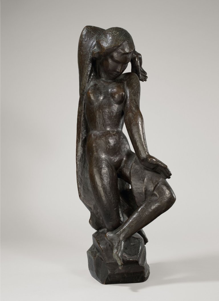 This picture shows the following artwork: Georg Kolbe. „Badende“. 1921.