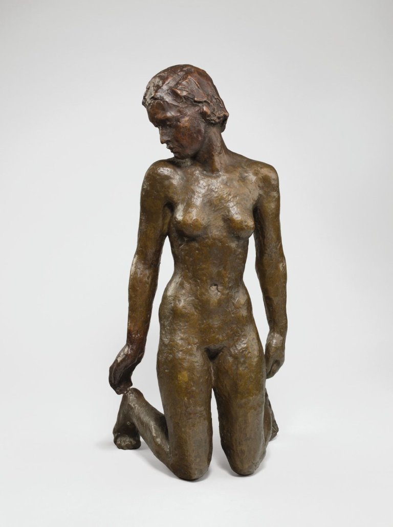 This picture shows the following artwork: Georg Kolbe. „Kniende“. 1926.