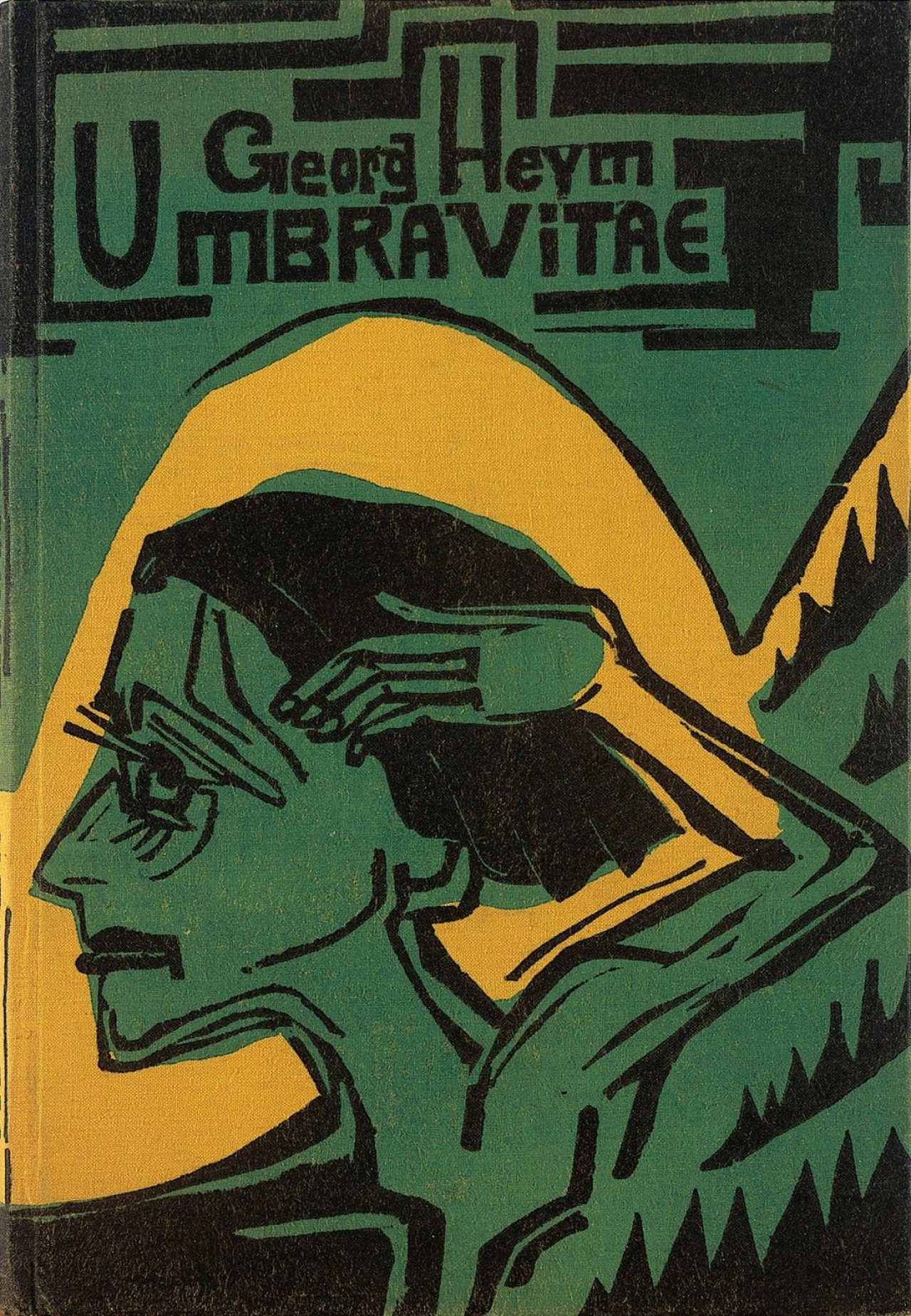 This picture shows the following artwork: Ernst Ludwig Kirchner. zu: „Georg Heym: Umbra Vitae“. 1919-23.