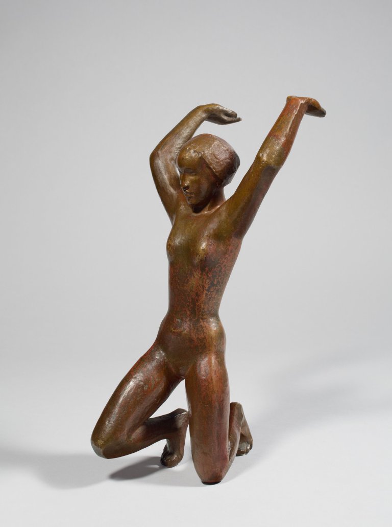 This picture shows the following artwork: Georg Kolbe. „Kniende I (Nereide)“. 1923.