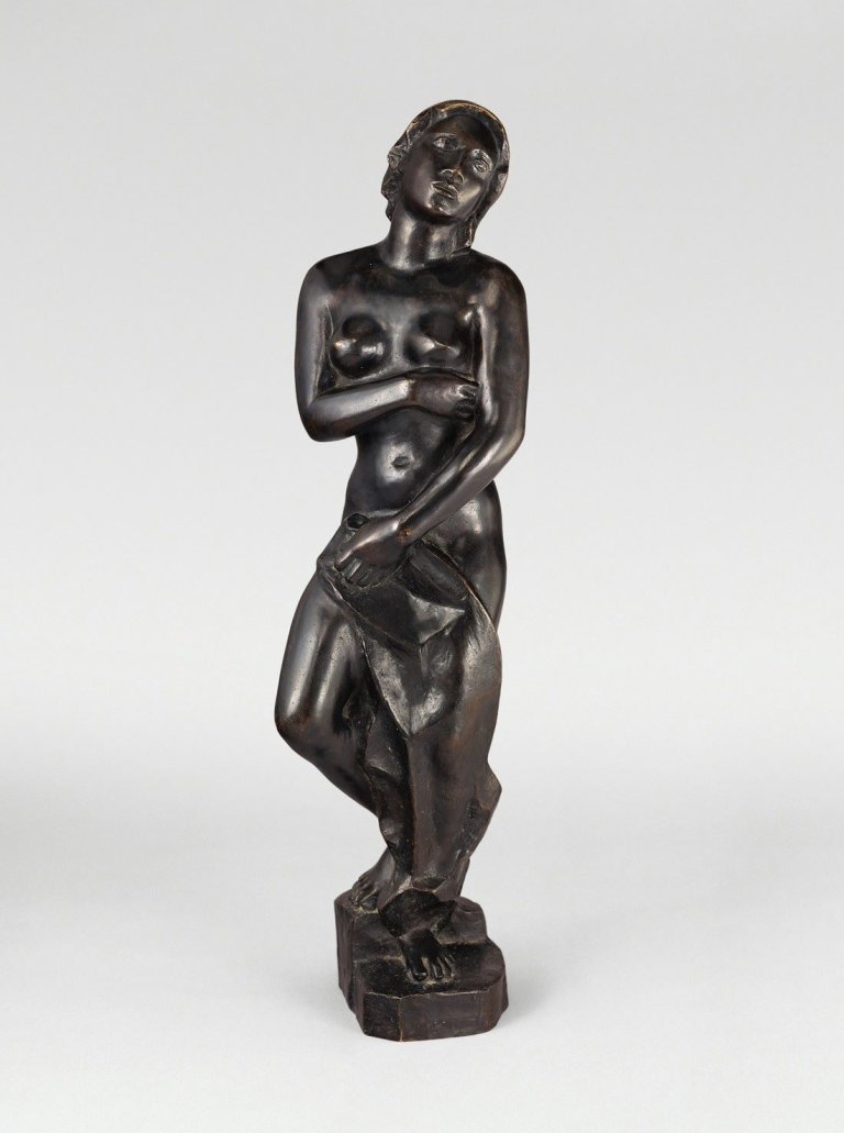 This picture shows the following artwork: Georg Kolbe. „Badende“. 1919.