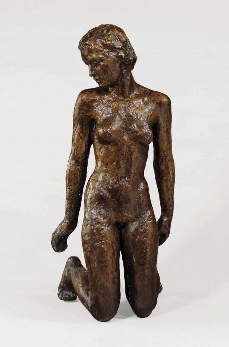 This picture shows the following artwork: Georg Kolbe. „Kniende“. 1926.