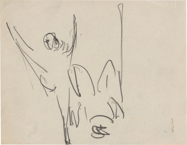 This picture shows the following artwork: Ernst Ludwig Kirchner. ”Tanzakrobaten”. 1910/11.