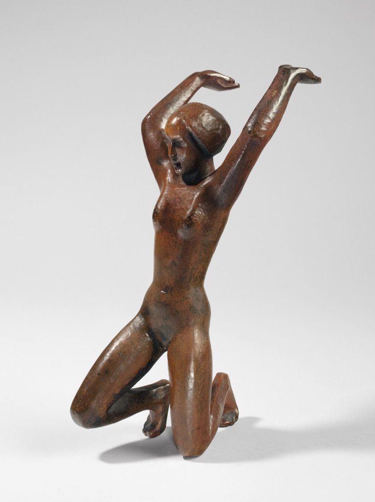 This picture shows the following artwork: Georg Kolbe. „Kniende I (Nereide)“. 1921.