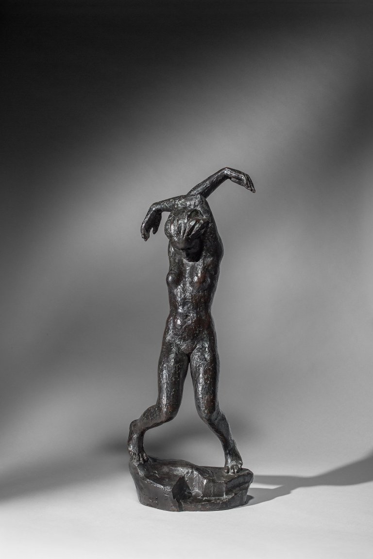 This picture shows the following artwork: Georg Kolbe. ”Totentanz”. 1923.