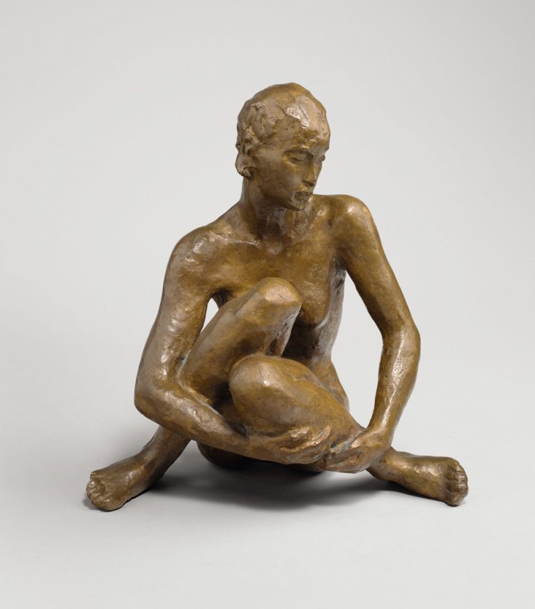 This picture shows the following artwork: Georg Kolbe. „Sitzende“. 1926.