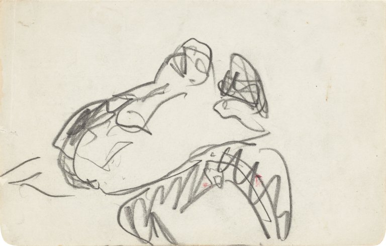 This picture shows the following artwork: Ernst Ludwig Kirchner. „Liebespaar“. Circa 1908.