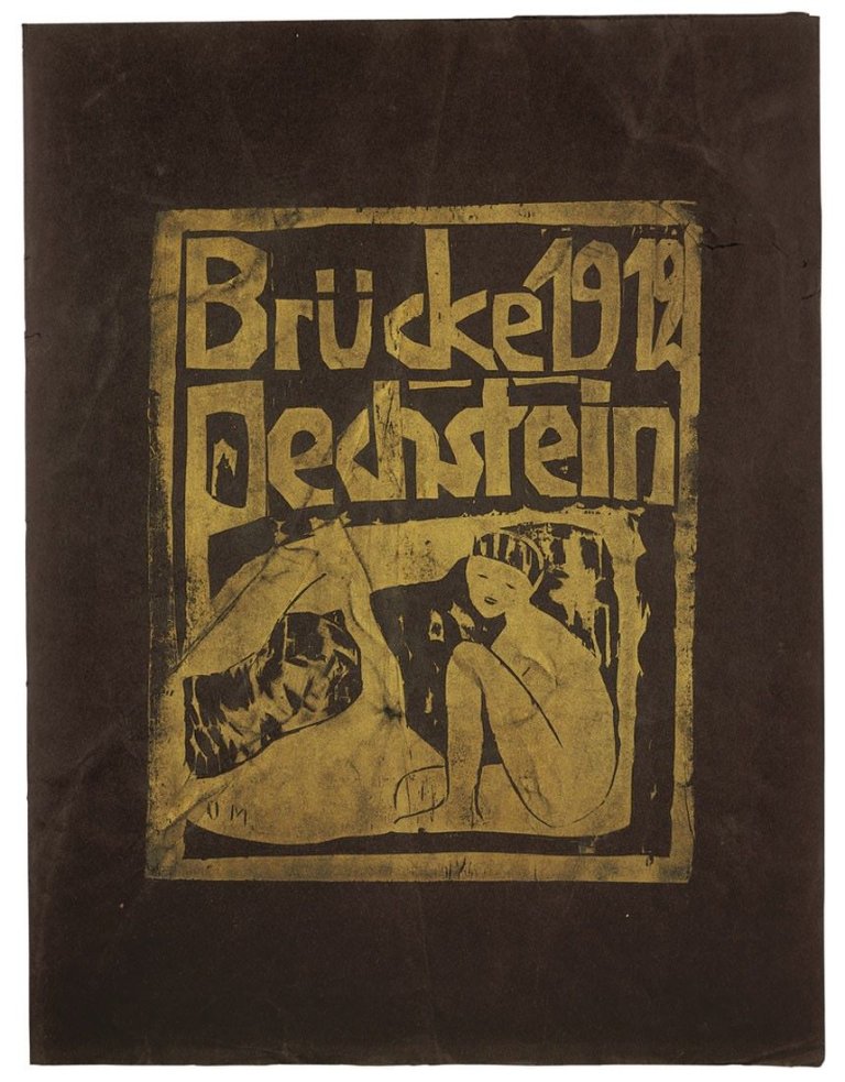 This picture shows the following artwork: Otto Mueller. „Brücke 1912 Pechstein“. 1912.
