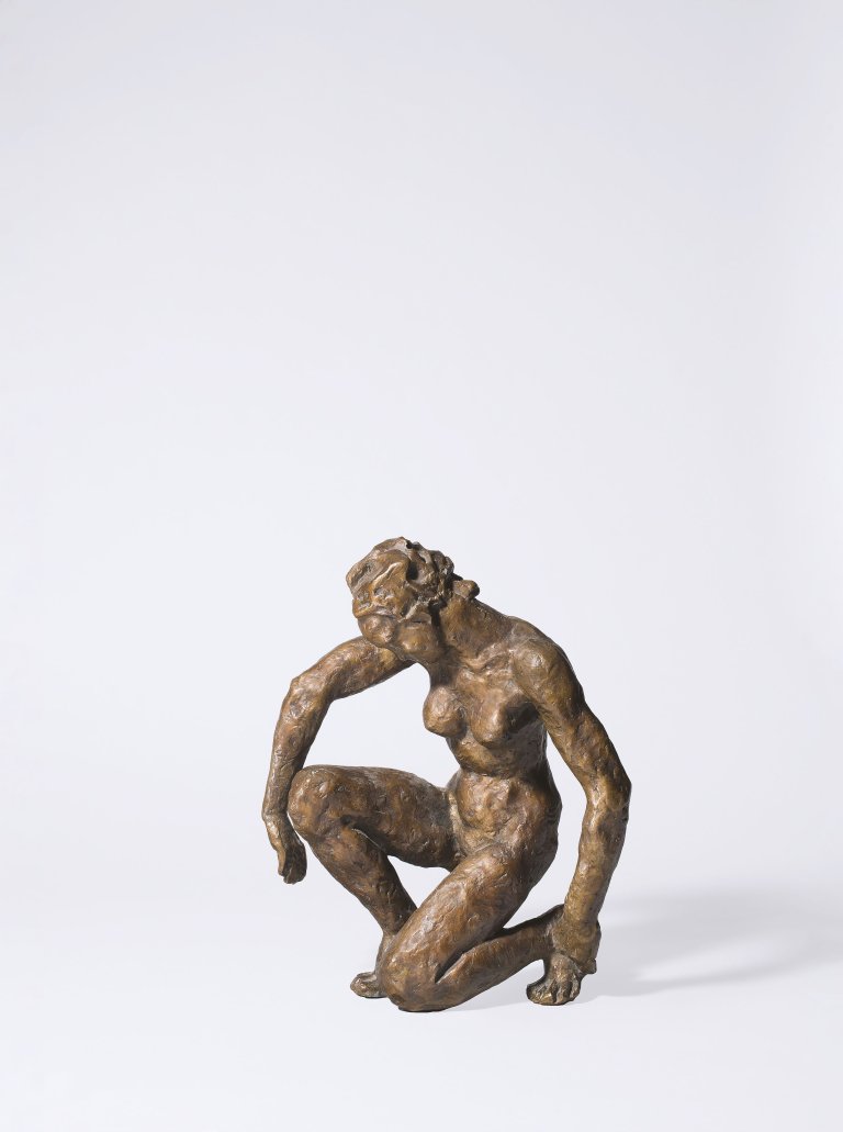 This picture shows the following artwork: Georg Kolbe. ”Pietà (Kleine Pietà)”. 1928.