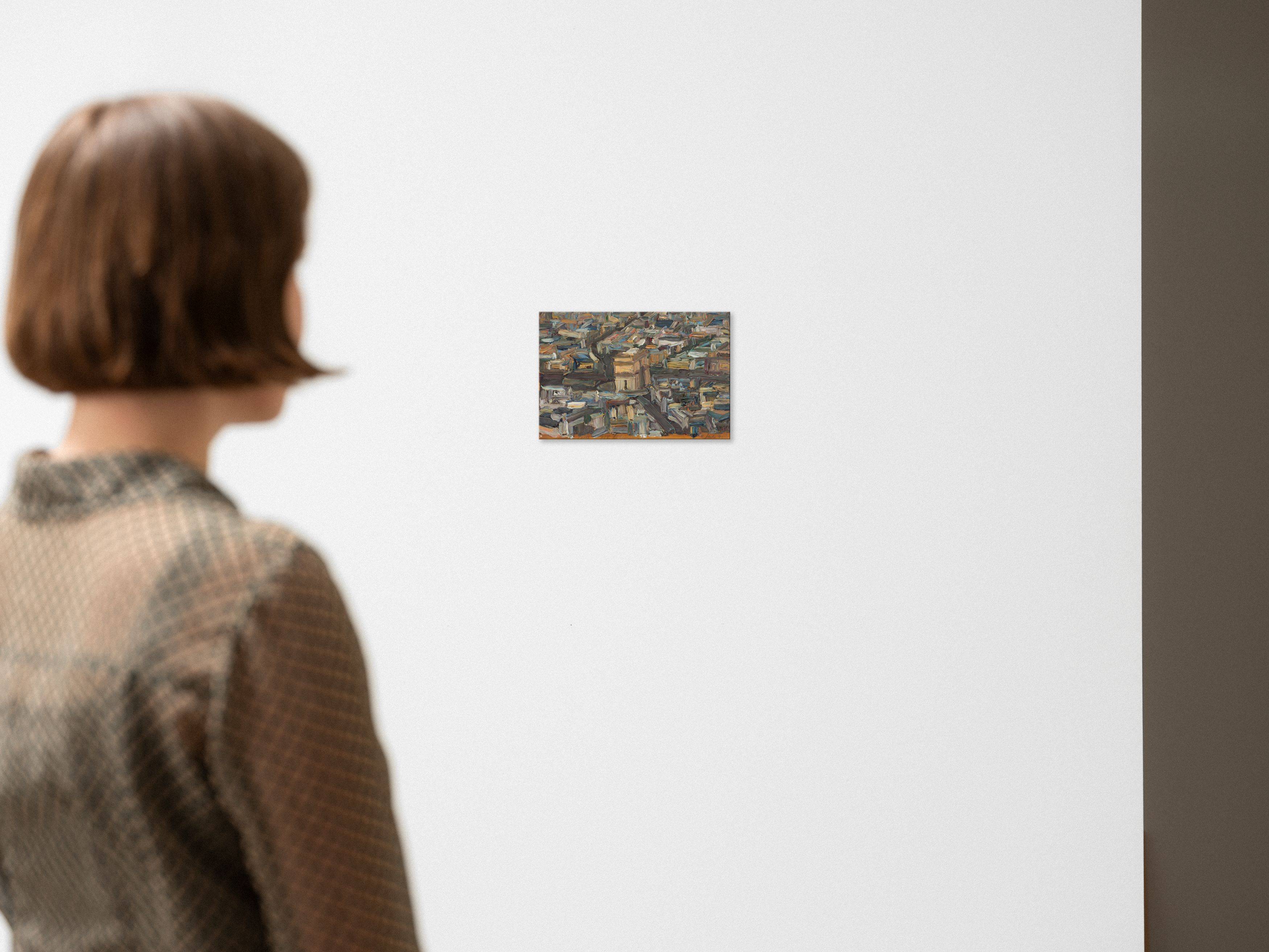 This picture shows the following artwork: Ralph Fleck. ”Paris 7/V (Dämmerung)”. 1995.