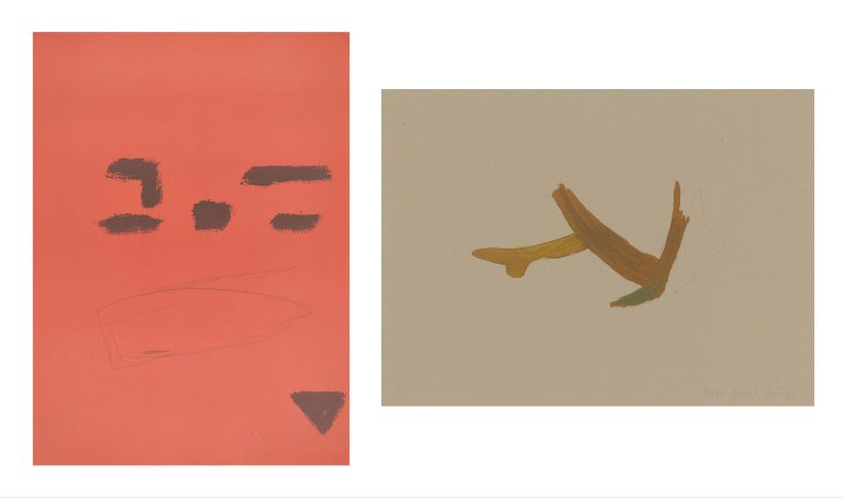 This picture shows the following artwork: Joseph Beuys. From: ”Spur II”. 1977.