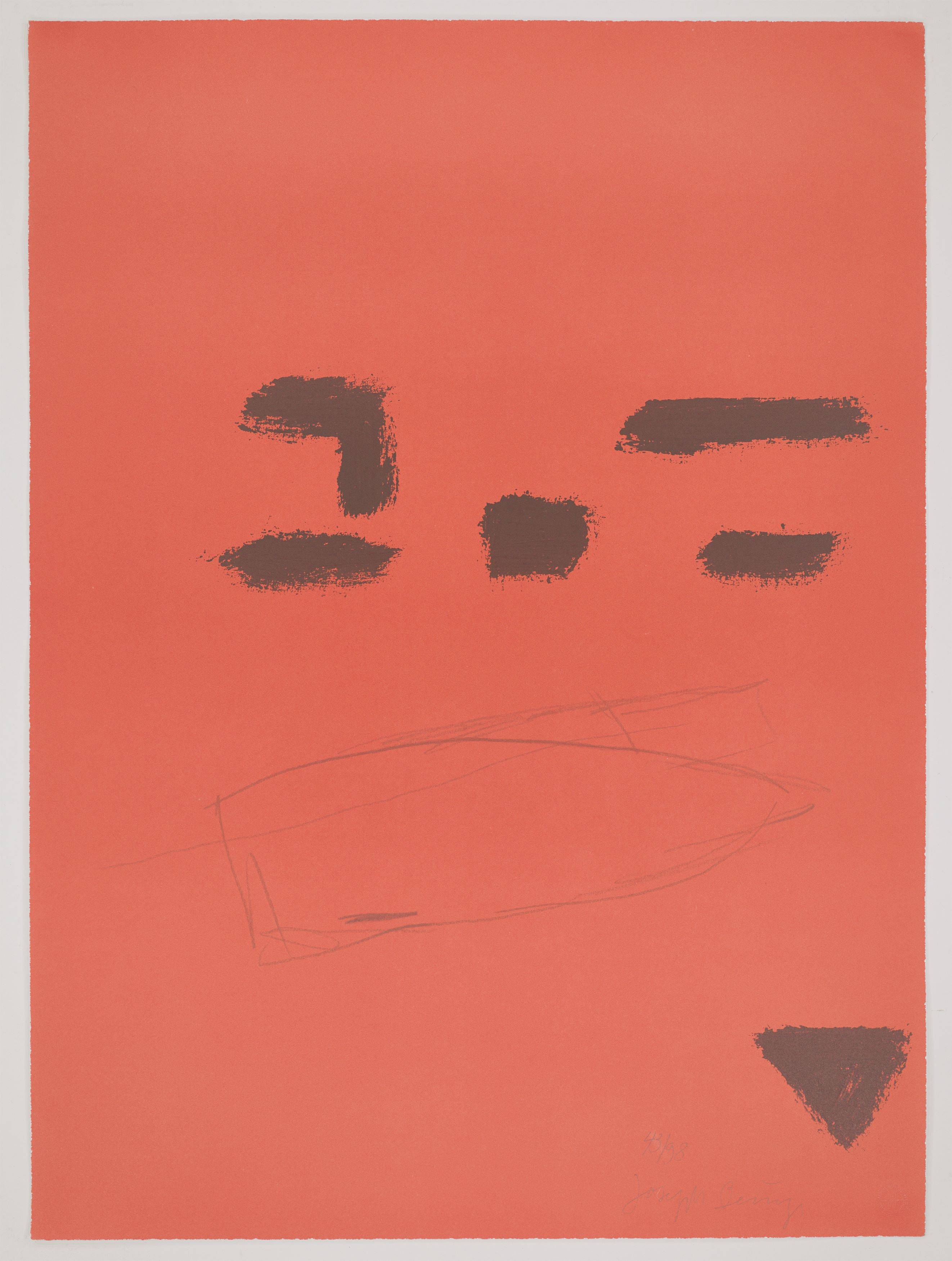 This picture shows the following artwork: Joseph Beuys. From: ”Spur II”. 1977.