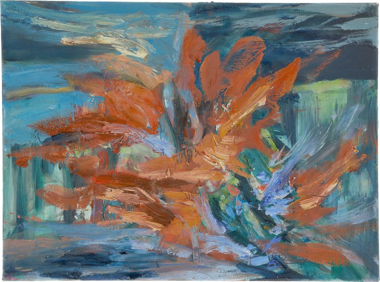 This picture shows the following artwork: Sarah Cunningham. ”A Coral of The Mind, 2”. 2021.