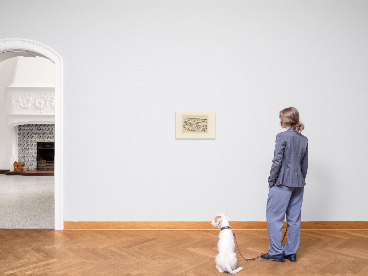 This picture shows the following artwork: Max Beckmann. ”Strand”. 1922.