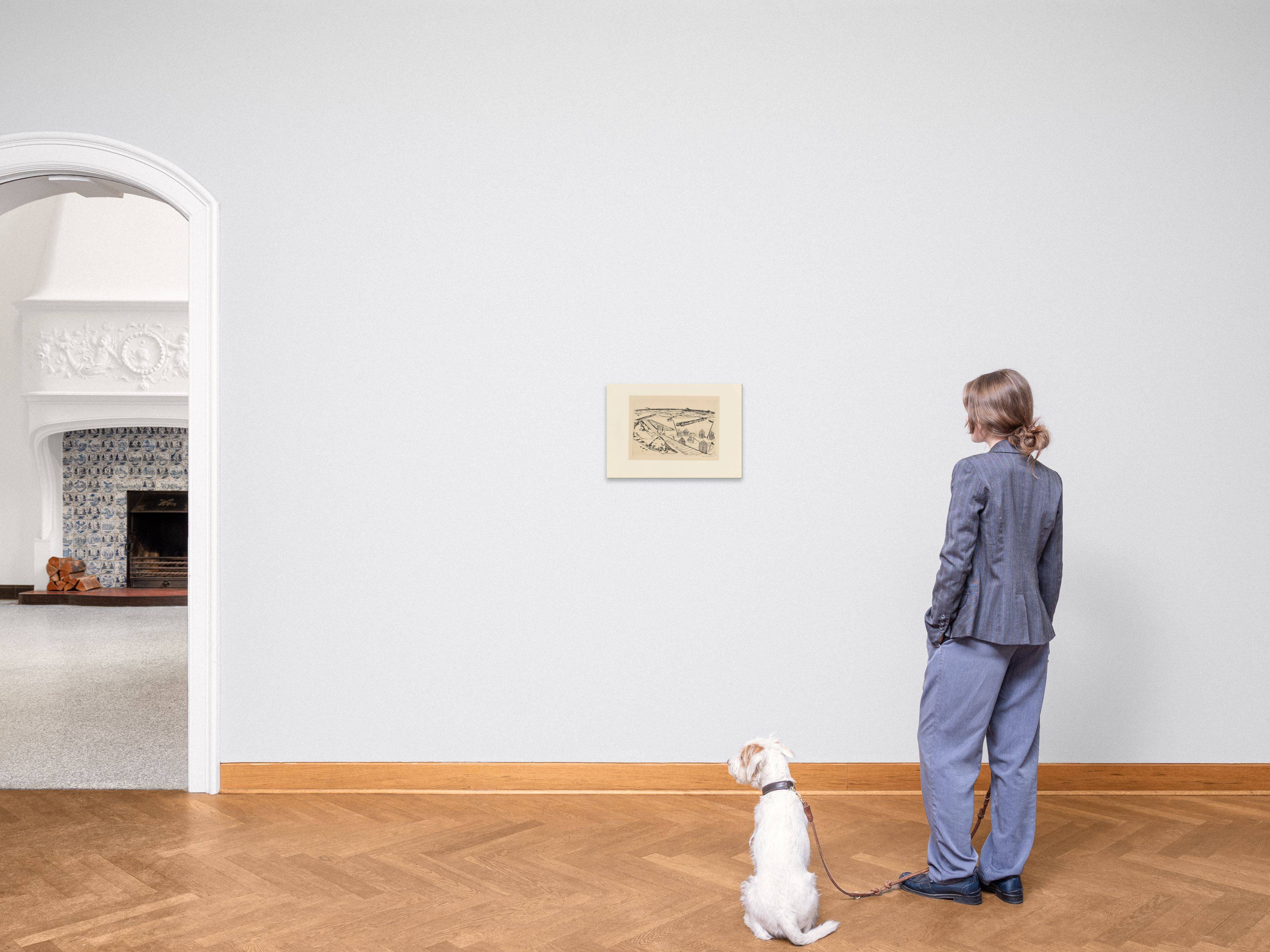 This picture shows the following artwork: Max Beckmann. ”Strand”. 1922.