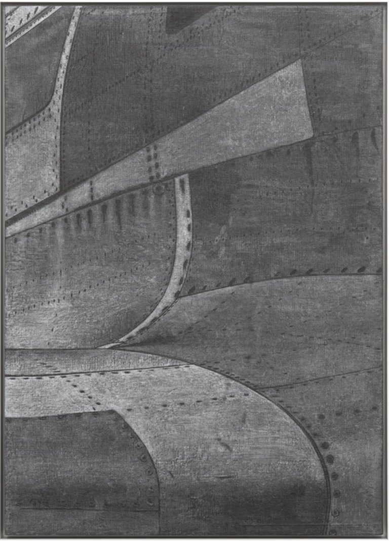 This picture shows the following artwork: Daniel Hölzl. ”GROUNDED NO. FIVE”. 2022.