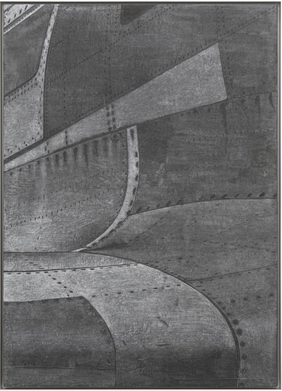 This picture shows the following artwork: Daniel Hölzl. ”GROUNDED NO. FIVE”. 2022.