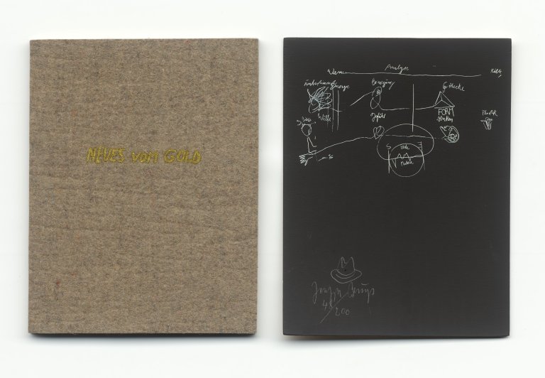 This picture shows the following artwork: Joseph Beuys. ”Neues vom Gold”. 1985.