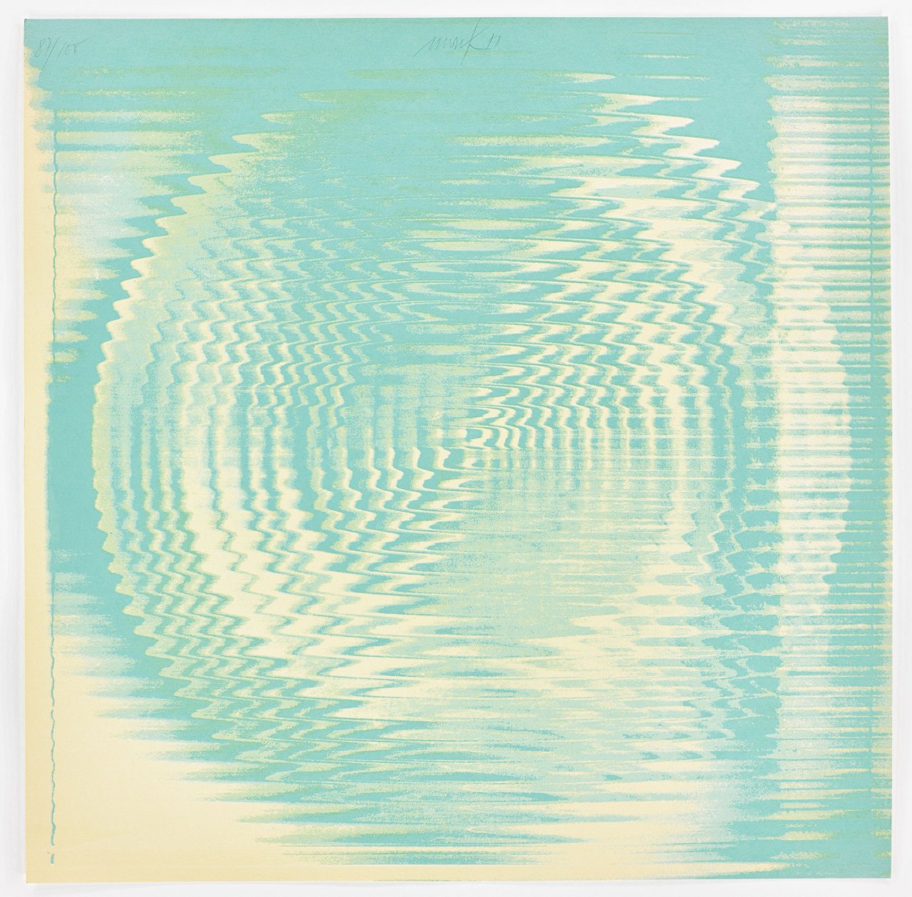 This picture shows the following artwork:  Portfolio. ”8 Künstler”. 1971/72.