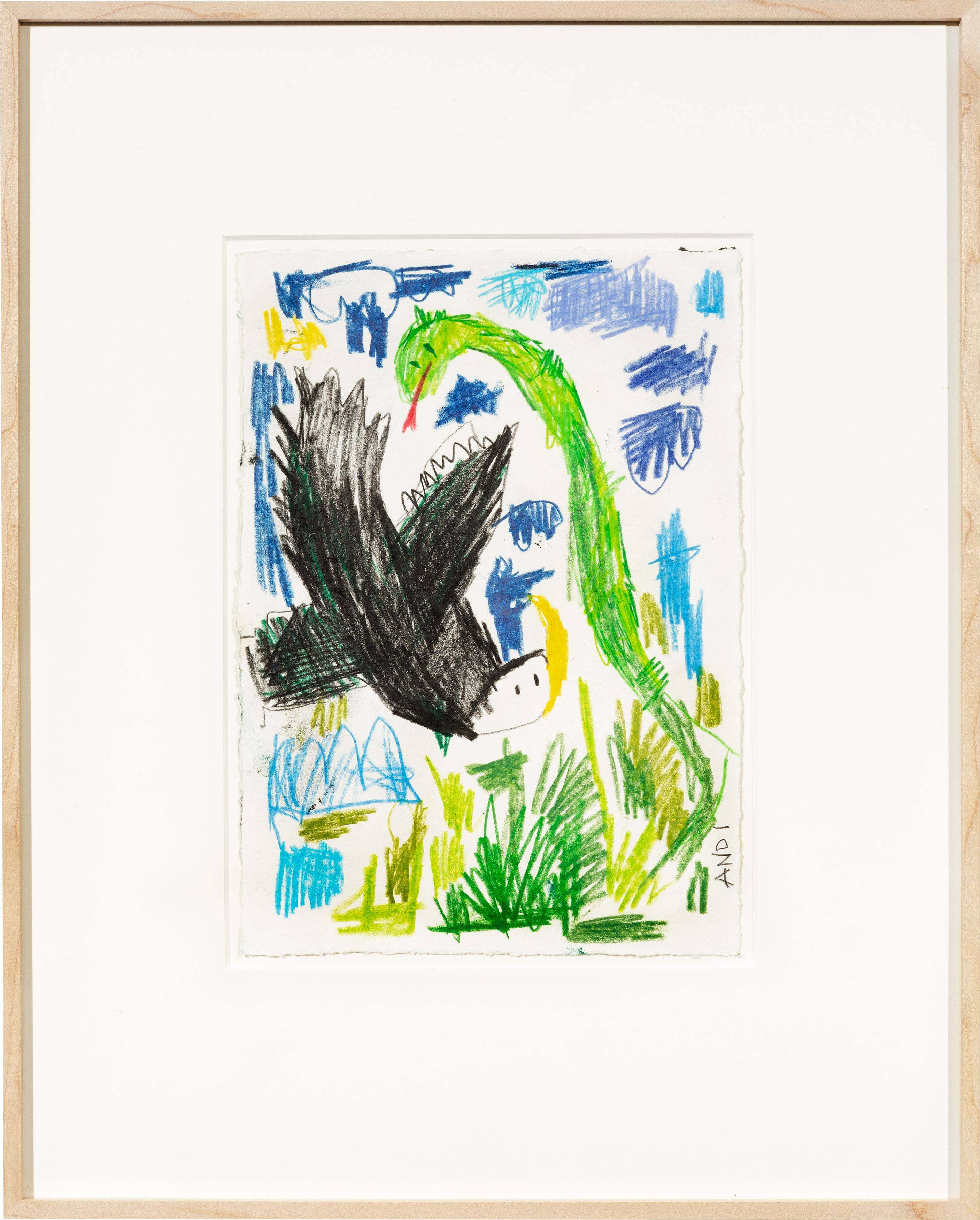 This picture shows the following artwork: Andi Fischer. Untitled. 2025.